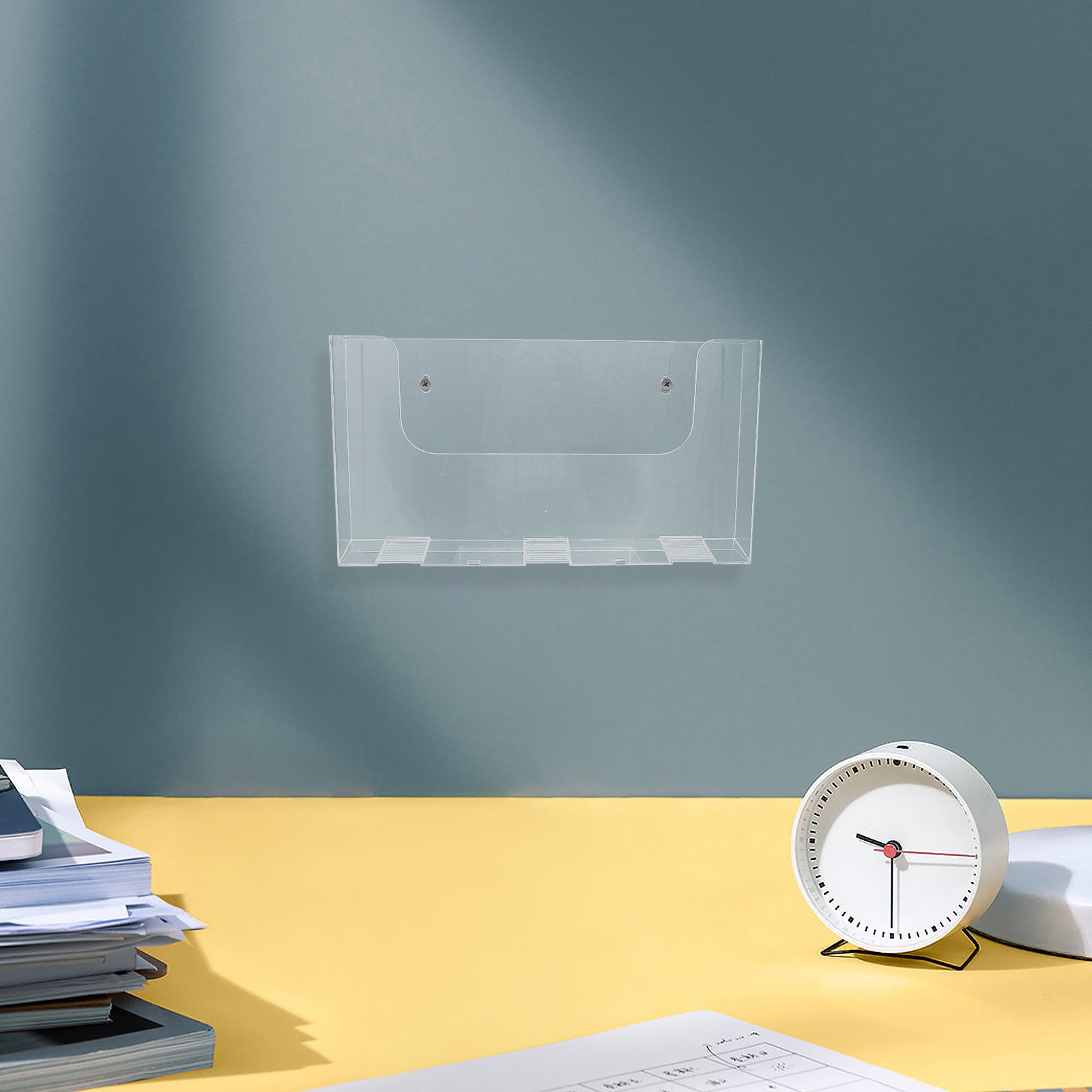 Magazine Holder Rack - 2 шт. акриловых настенных держателя для