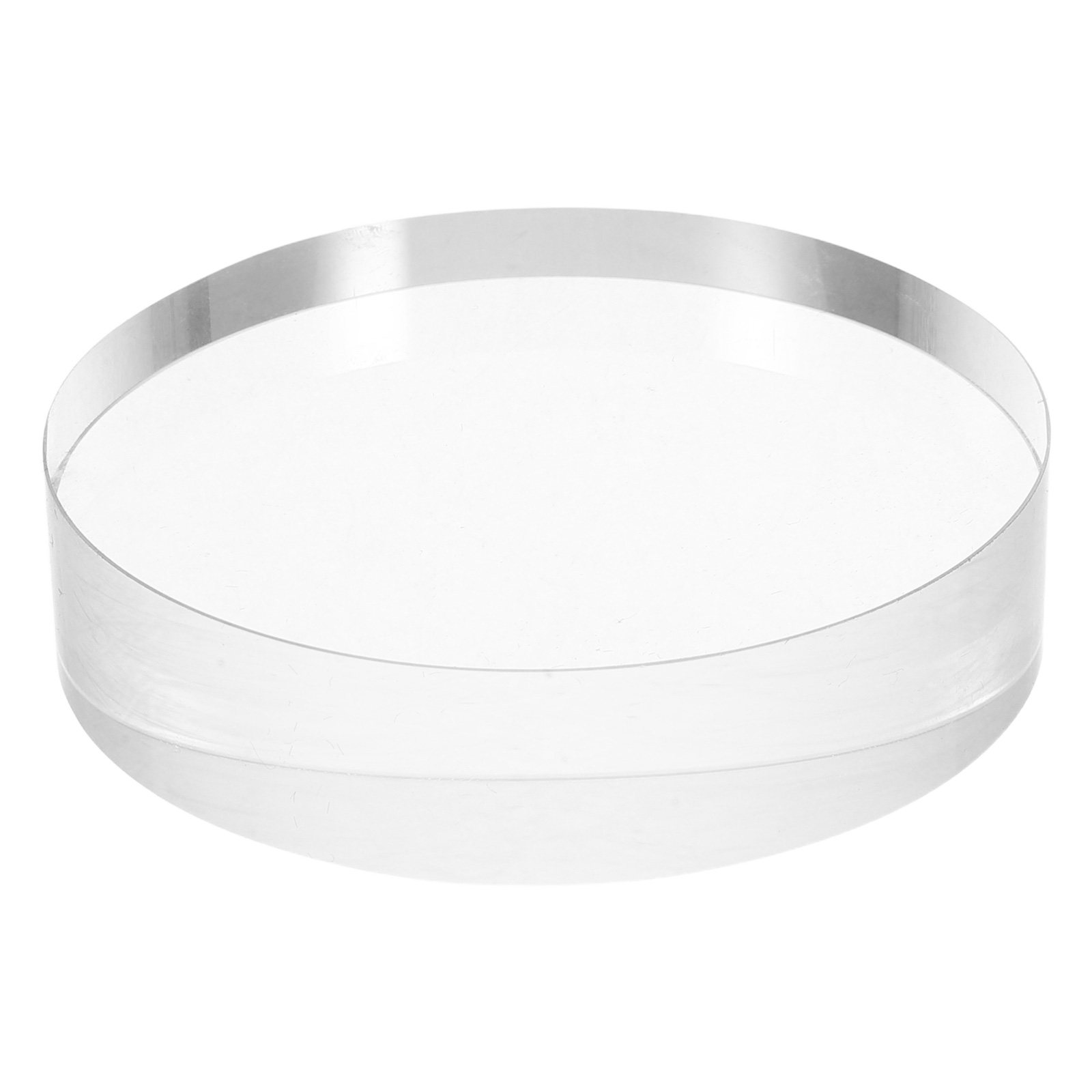 Book Weight Glass - Круглый кристаллический пресс-папье 3.15, прозрачный стеклянный