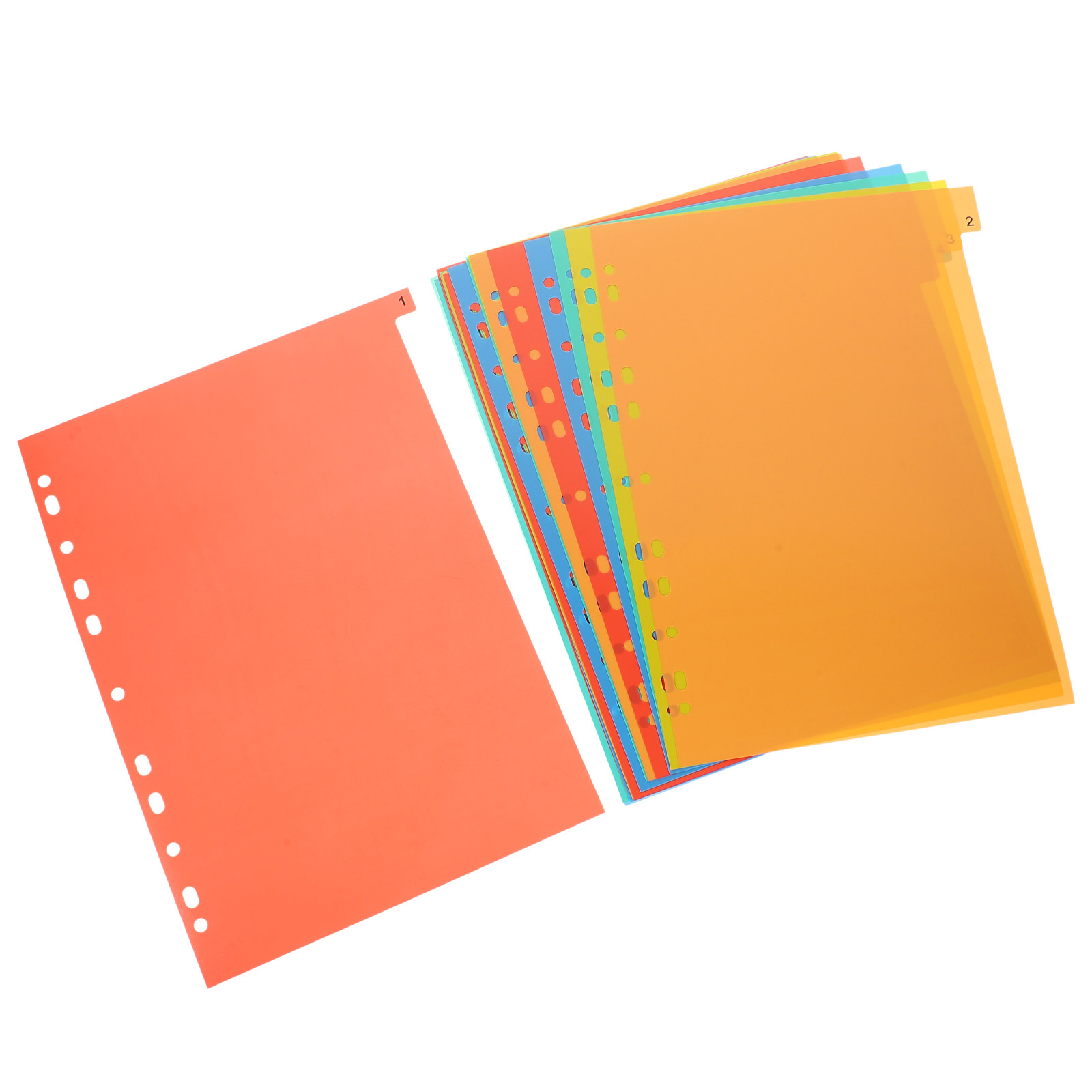 Tab Divider A4 - 20 листов пластиковых разделителей формата А4
