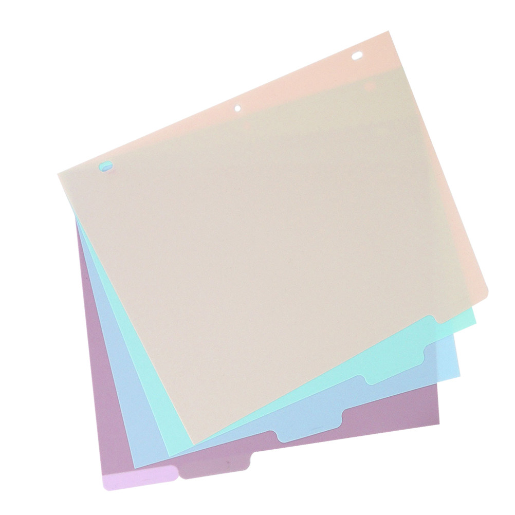 Tab Divider A4 - 1 комплект матовых разделителей для папок
