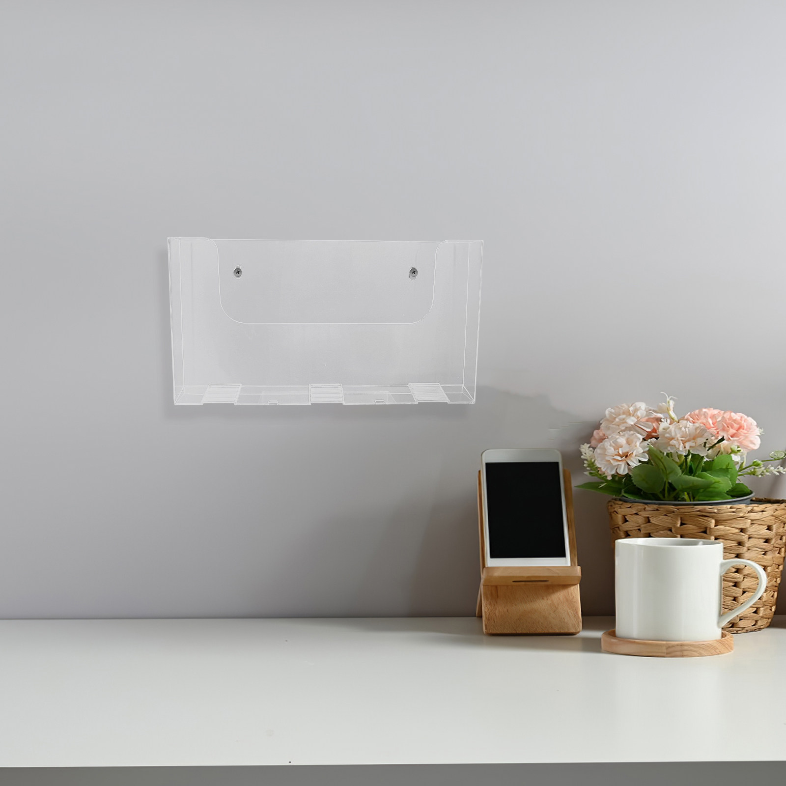 Magazine Holder Rack - 2 шт. настенных держателя для журналов,