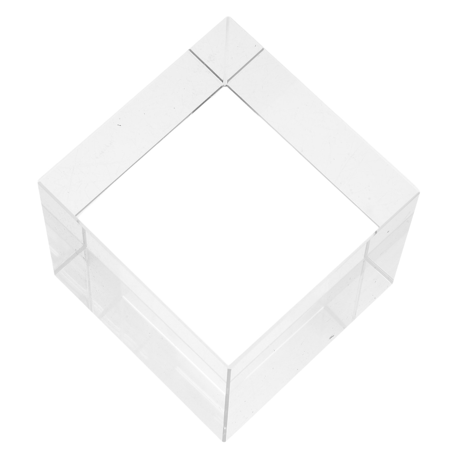 Book Weight Glass - Квадратный кристаллический пресс-папье, тяжелый прозрачный декоративный