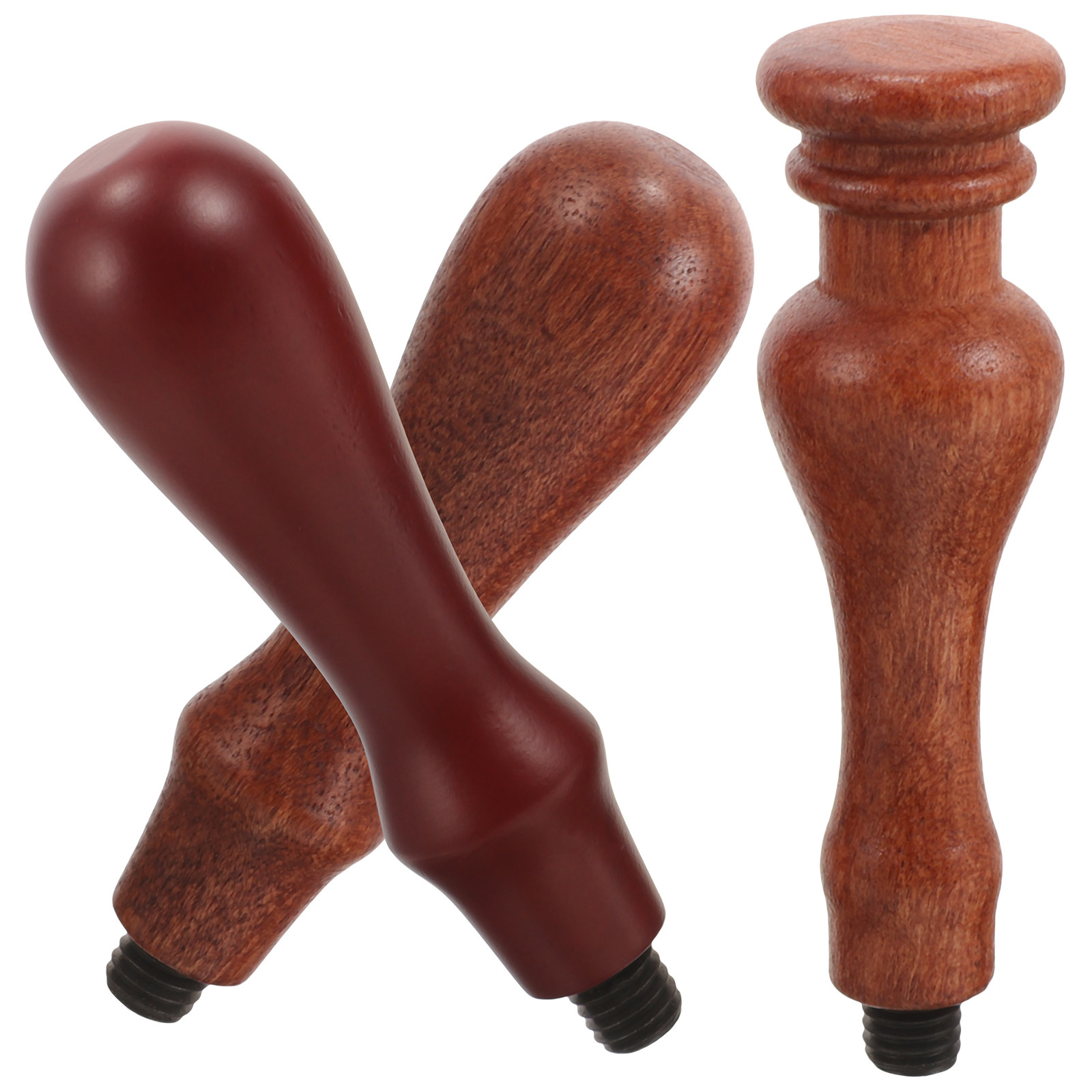 Wax Seal Stamp Set - Набор из 3 деревянных ручек для