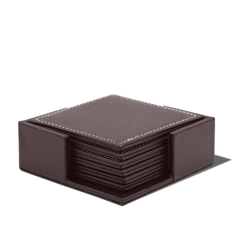 6 шт./комплект, кожаные подста – обзор и цена Leather Desk Pad
