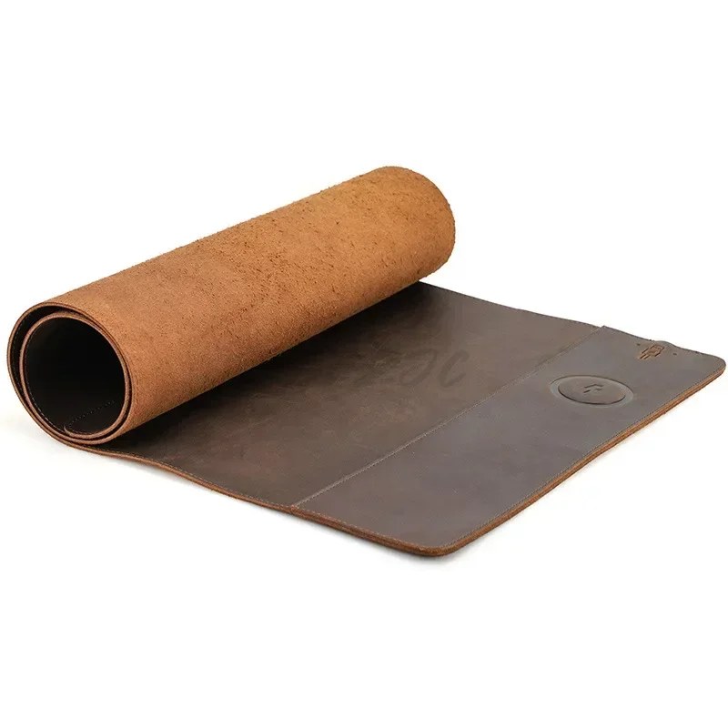 Винтажный коврик для мыши из в – обзор и цена Leather Desk Pad