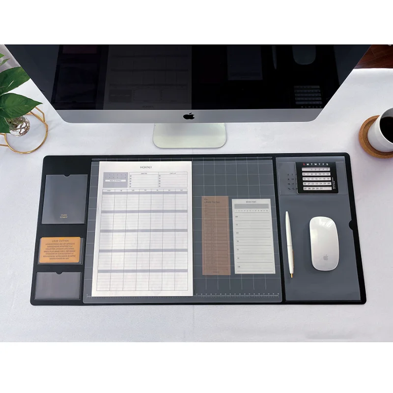 Портативный блокнот-подставка  – обзор и цена Leather Desk Pad