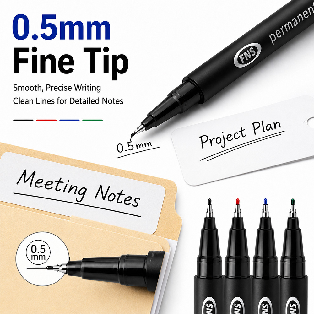 Набор из 4/12 перманентных мар – обзор и цена Correction Pen Fine