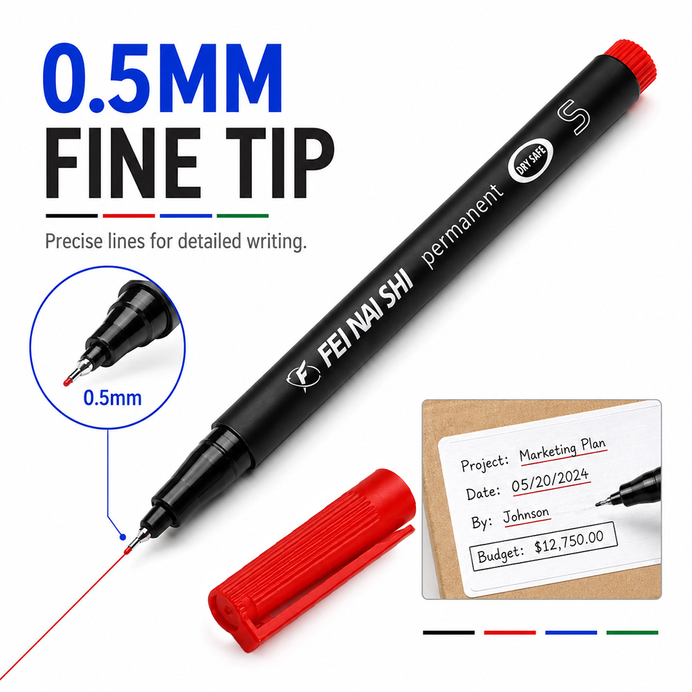 Набор из 4/12 перманентных мар – обзор и цена Correction Pen Fine