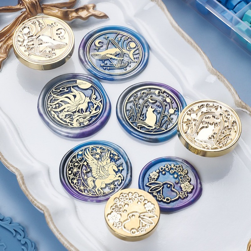 Полный набор для восковой печа – обзор и цена Wax Seal Stamp Set