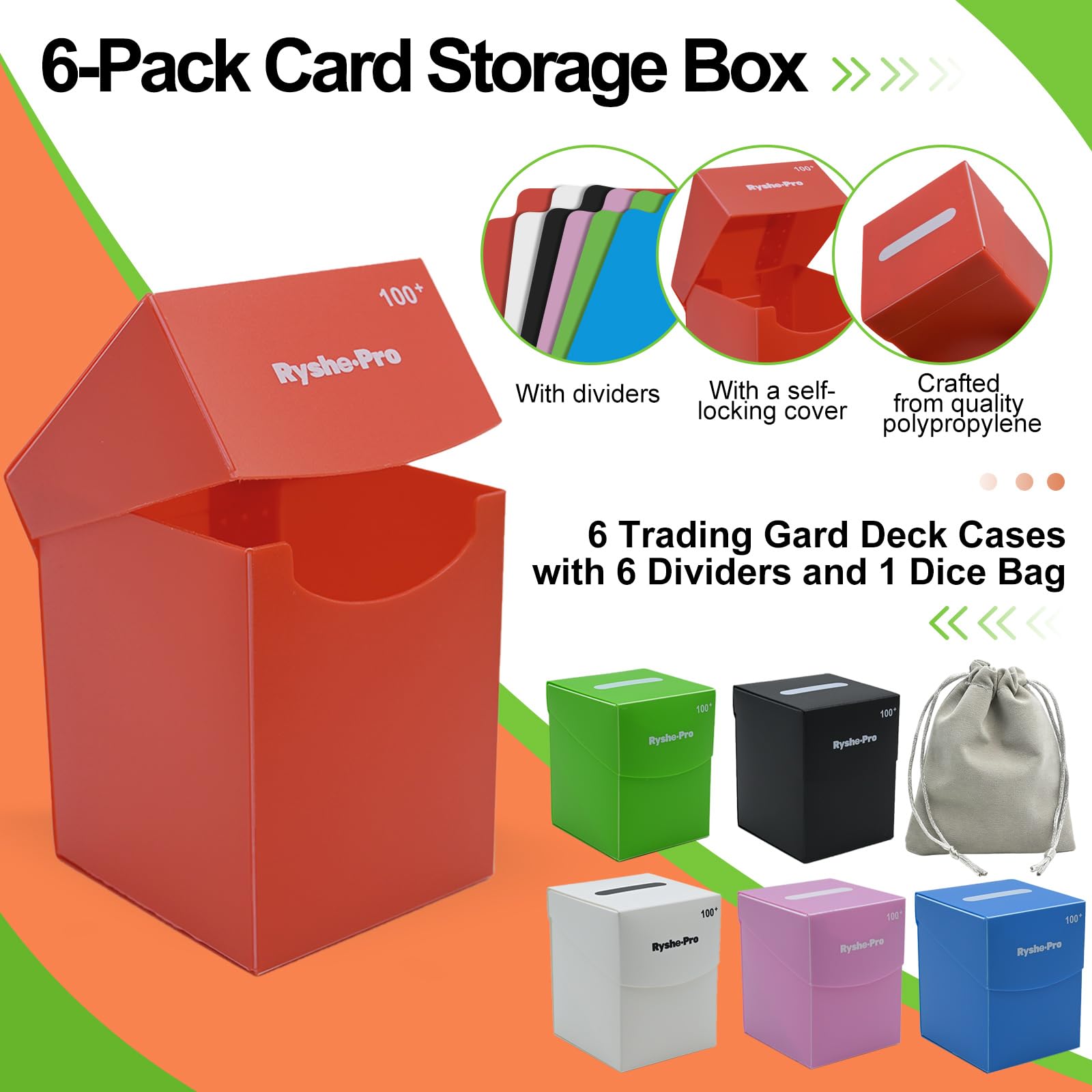 Коробка для колод TCG на 100+  – обзор и цена Card Index Box