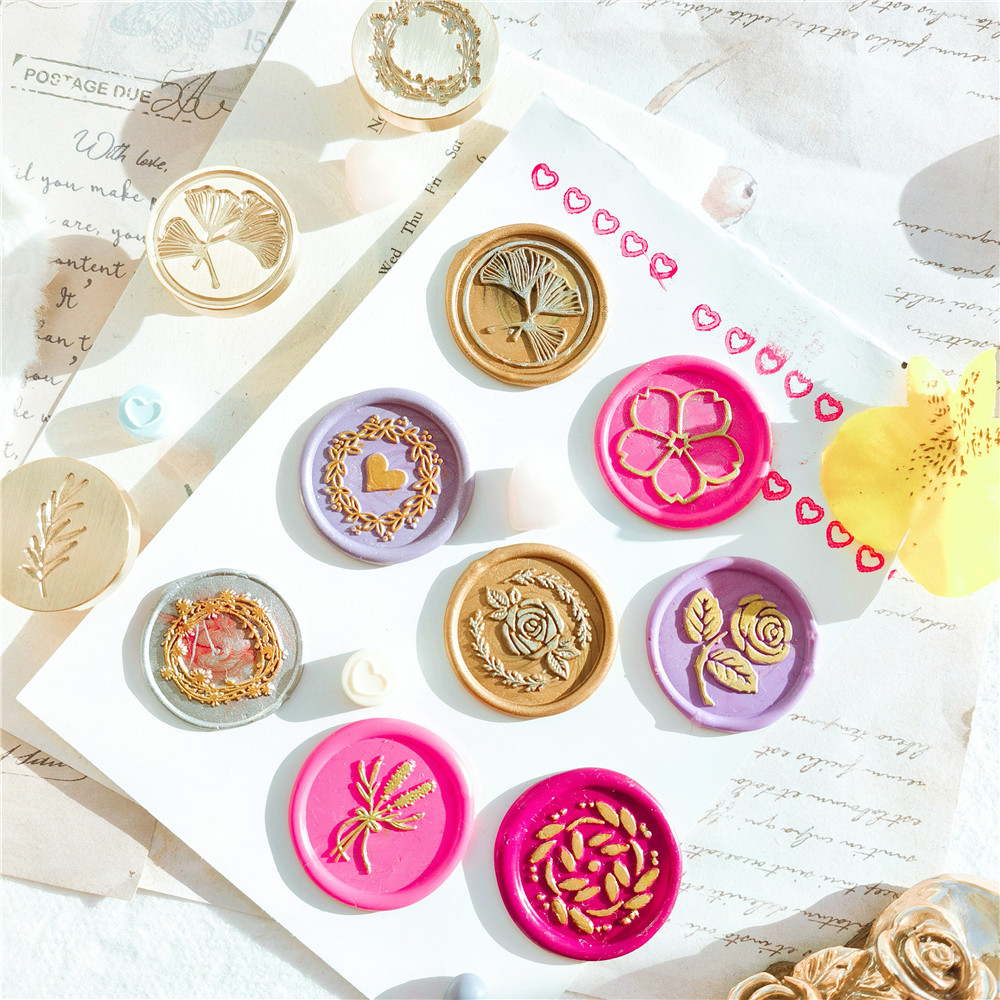 Восковая печать, цветочные шта – обзор и цена Wax Seal Stamp Set