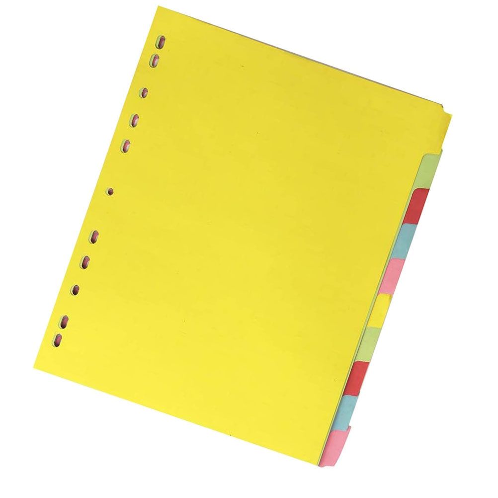 12 шт. разделителей формата А4 – обзор и цена Tab Divider A4